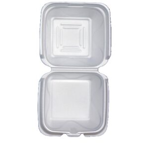 Porta comida sin division biodegradable